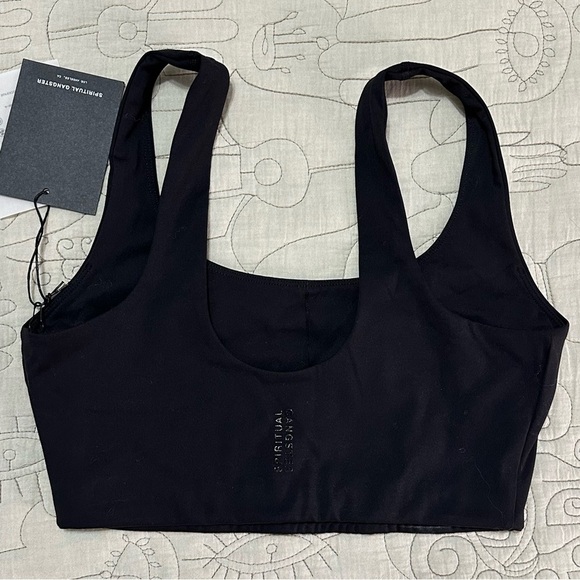 NWT Spiritual Gangster NirvanaTech Delmar Bra S Black - Picture 5 of 7